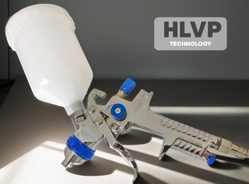 ПИСТОЛЕТ ДЛЯ ПОКРАСКИ HVLP, НАСАДКА 1,5мм, БАК 600 МЛ