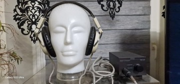 Stax SR-5 Gold White + SRD-6/SB