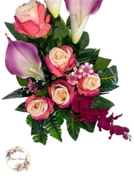 НАБОР РАШ, ИСКУССТВЕННЫЕ ЦВЕТЫ, НА МОГИЛУ, КЛАДБИЩЕ