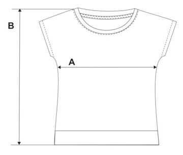 T-Shirt Damski Luźna Bluzka Bawełna PREMIUM Krótki Rękaw Gładka MORAJ L