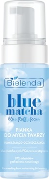 BIELENDA BLUE MATCHA PIANKA DO MYCIA TWARZY NAWILŻAJĄCO-OCZYSZCZAJĄCA 150ML