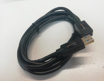 КАБЕЛЬ-УДЛИНИТЕЛЬ USB 3.0 AMAZON BASICS 15M8 ЧЕРНЫЙ 2 М