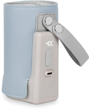 ПОРТАТИВНЫЙ НАГРЕВАТЕЛЬ ДЛЯ БУТЫЛОК LIONELO THERMUP GO PLUS BLUE SKY