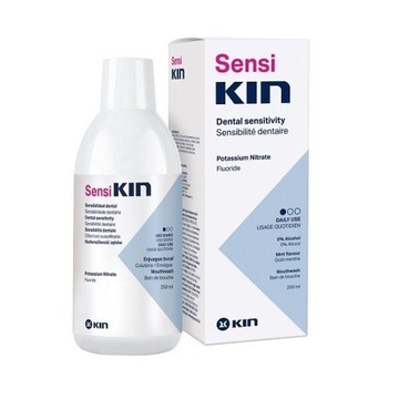 KIN SENSI 250 ML SENSIKIN PŁYN NADWRAŻLIWOŚĆ ZĘBÓW