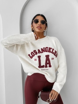 SWETER DAMSKI LUURE OLAVOGA ECRU M