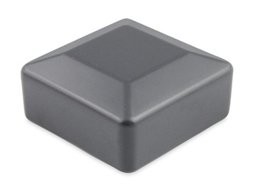 DASZEK NASADKA ZAŚLEPKA ZEWNĘTRZNA 80X80 mm GRAFIT RAL 7016