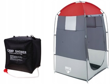 РАЗдевалка-палатка с душем, туалетом и солнечной батареей 40 л.