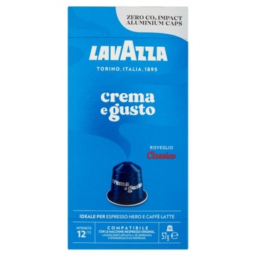 Kapsułki do ekspresu LAVAZZA Crema e Gusto CLASSICO Nespresso 10 szt