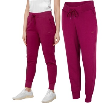 DAMSKIE SPODNIE DRESOWE 4F DRES BAWEŁNA SPD350 M