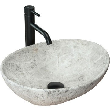 Umywalka Ceramiczna Nablatowa SOFIA LIGHT STONE