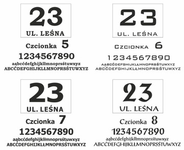НОМЕР ДОМА 30х25 из ПЛЕКСИ ПРОСТАВКИ 5мм.