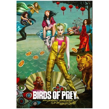 Birds of Prey Plakat Ptaki Nocy Harley Quinn DC