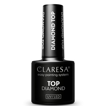 CLARESA TOP DIAMOND NO WIPE - 5 МЛ ИНТЕНСИВНЫЙ БЛЕСК БЕЗ СМЫВАНИЯ