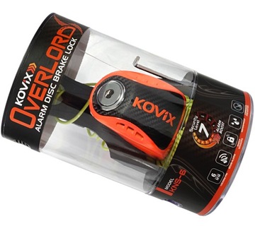 БЛОКИРОВКА ТОРМОЗНОГО ДИСКА С СИГНАЛизацией KOVIX KT6 ДЛЯ СКУТЕРА, МОТОЦИКЛА, ВЕЛОСИПЕДА