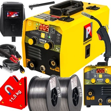 Сварочный полуавтомат Migomat MMA,TIG LIFT SYNERGIA 200A 2x WIRE+