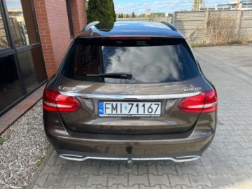 Mercedes Klasa C W205 Kombi 200 BlueTEC 136KM 2014 Mercedes-Benz Klasa C 1.6 diesel 136 KM 6 biegow zarej w PL zadbany mo, zdjęcie 5