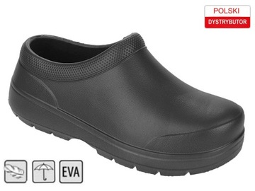 KALOSZE GUMIAKI MĘSKIE OGRODOWE PIANKOWE LEKKIE CHODAKI KLAPKI EVA