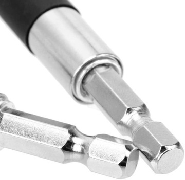 2 шт. выдвижная головка с шестигранным хвостовиком 1/4 дюйма, магнитный держатель бит отвертки