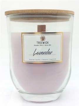 Świeca Zapachowa XL TreeWick Świeczka LAWENDA