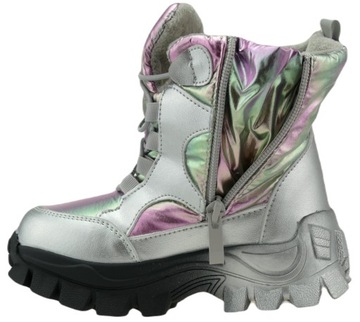 ОБУВЬ ЗИМНЯЯ ДЛЯ ДЕВОЧЕК, УТЕПЛЕННАЯ, СНЕЖНЫЕ БОТИНКИ 31