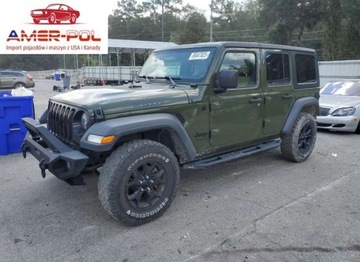 Jeep Wrangler IV 2021 Jeep Wrangler Unlimited Sport 2021 2.0l 2.0 Benzyna 270KM