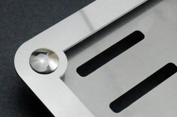 РАМКА НОМЕРНОГО ЗНАКА KAWASAKI, МЕТАЛЛ (423)