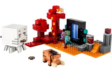 LEGO MINECRAFT (21255) ЗАСАДКА В ПОРТАЛЕ НИЖНЕГО ПОРТАЛА