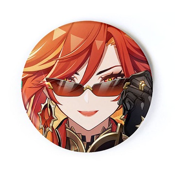 Przypinka Mavuika Genshin Impact 58 mm