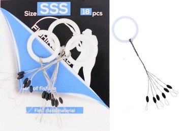 STOPERY GUMOWE BARYŁKI JAXON ROZMIAR 0 MAŁE SSS