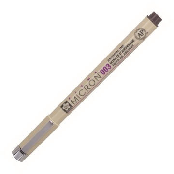 Sakura Pigma 003 Micron Cienkopis 49 Black 0,15mm