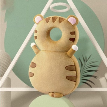 Защита для спины ребенка, прогулочная голова, защита для спины ребенка, подголовник, тигр