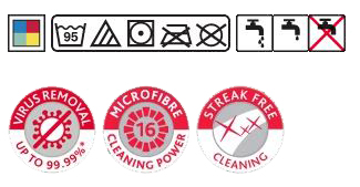 VILEDA ПРОФЕССИОНАЛЬНАЯ ПРОЧНАЯ МИКРО ТКАНЬ ПВА