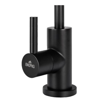 Зеленый фильтр Смеситель для воды с черным изливом Осмос F1CFKB.