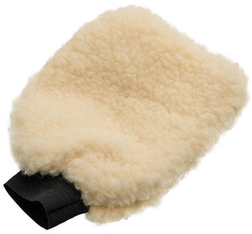 ПРОФЕССИОНАЛЬНАЯ мягкая автомойочная перчатка из овечьего флиса.