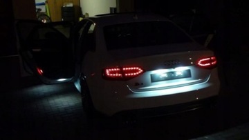 LAMPY LED PODSVÍCENÍ DO AUDI A3 8P A4 B6 B7 A6 VOZIDLA OSOBNĚ