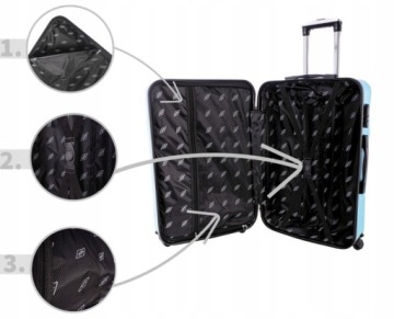ЧЕМОДАН ДЛЯ САМОЛЕТА L ДЛЯ САМОЛЕТА ABS MINT 35 L RGL