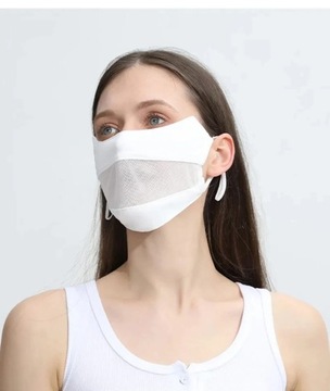 Женская маска Ice Silk из тонкой дышащей сетки.