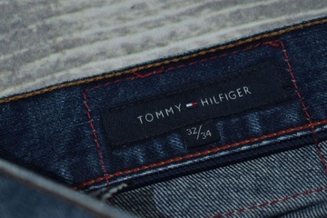 TOMMY HILFIGER Spodnie Jeansowe Straight W32 L34