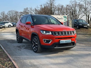 Jeep Compass II SUV 2.0 MJD 170KM 2018 Jeep Compass RATY 2.0 d 170 KM Polskora 4X4 automat tylko 84tys km Zarej G, zdjęcie 9