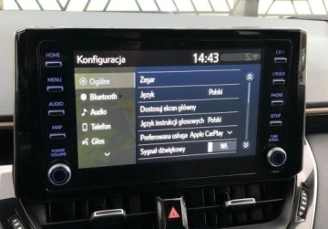 Toyota Corolla XII TS Kombi 2.0 Hybrid Dynamic Force 184KM 2021 Toyota Corolla Corolla Hybrid 2.0 184 Trek FV23 Salon PL Oferta Kinto, zdjęcie 18