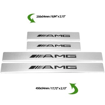 MERCEDES GLE W166 VRSTVA  PRAHU NA PRAHY AMG OCEL NEREZ 304 MAT Z