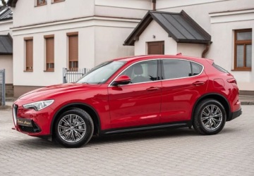 Alfa Romeo Stelvio SUV 2.2 Diesel 180KM 2017 Alfa Romeo Stelvio 2.2JTD 180KM Ledy Navi Camera Skora Full Serwis ASO No, zdjęcie 6