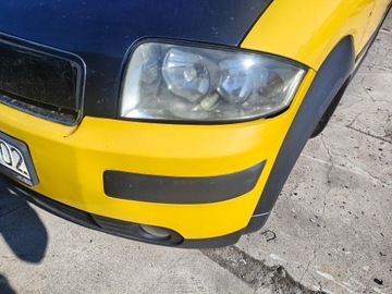 AUDI A2 04R NÁRAZNÍK PŘEDNÍ LY1C