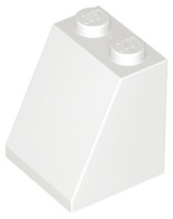 LEGO Skos Daszek 2x2x2 3678b - Biały/White NOWY