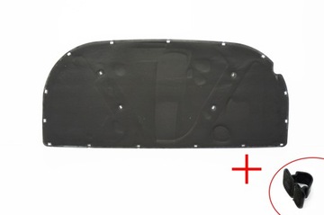 WYGŁUSZENIE MASKI AUDI A4 B6 00-04r + KLIPY