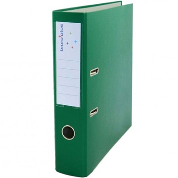 Segregator Biuro Plus A4, 75 mm, zielony