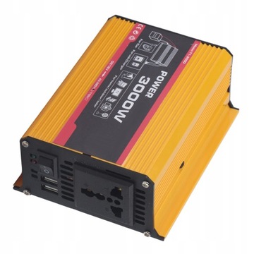 АВТОМОБИЛЬНЫЙ ИНВЕРТОР 3000ВТ 12В 220В USB