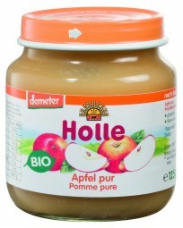 Przetarte jabłko 125g Holle