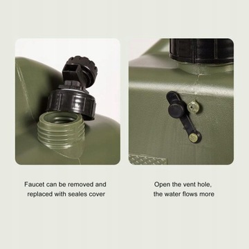 КАНИСТРА, КОНТЕЙНЕР ДЛЯ ПИТЬЕВОЙ ВОДЫ 18Л, КРЫШКА