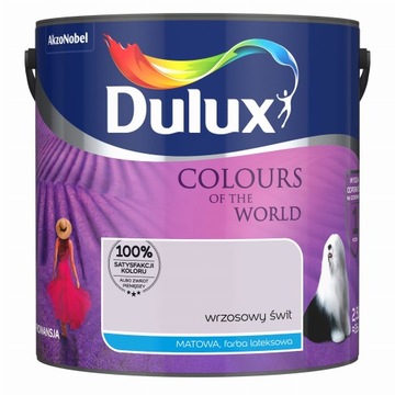 DULUX KOLORY ŚWIATA WRZOSOWY ŚWIT 2,5L